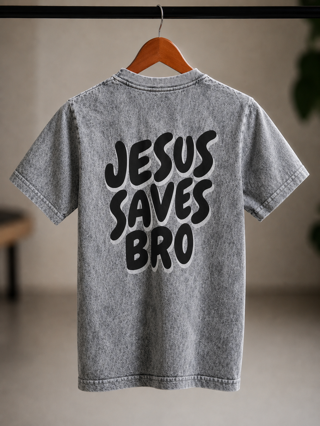 Camiseta Cristiana Niños "Jesus Saves Bro" | REGNUM
