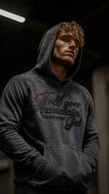 Hoodie Premium Acid Wash  –Tell your mountain about your God| REGNUM